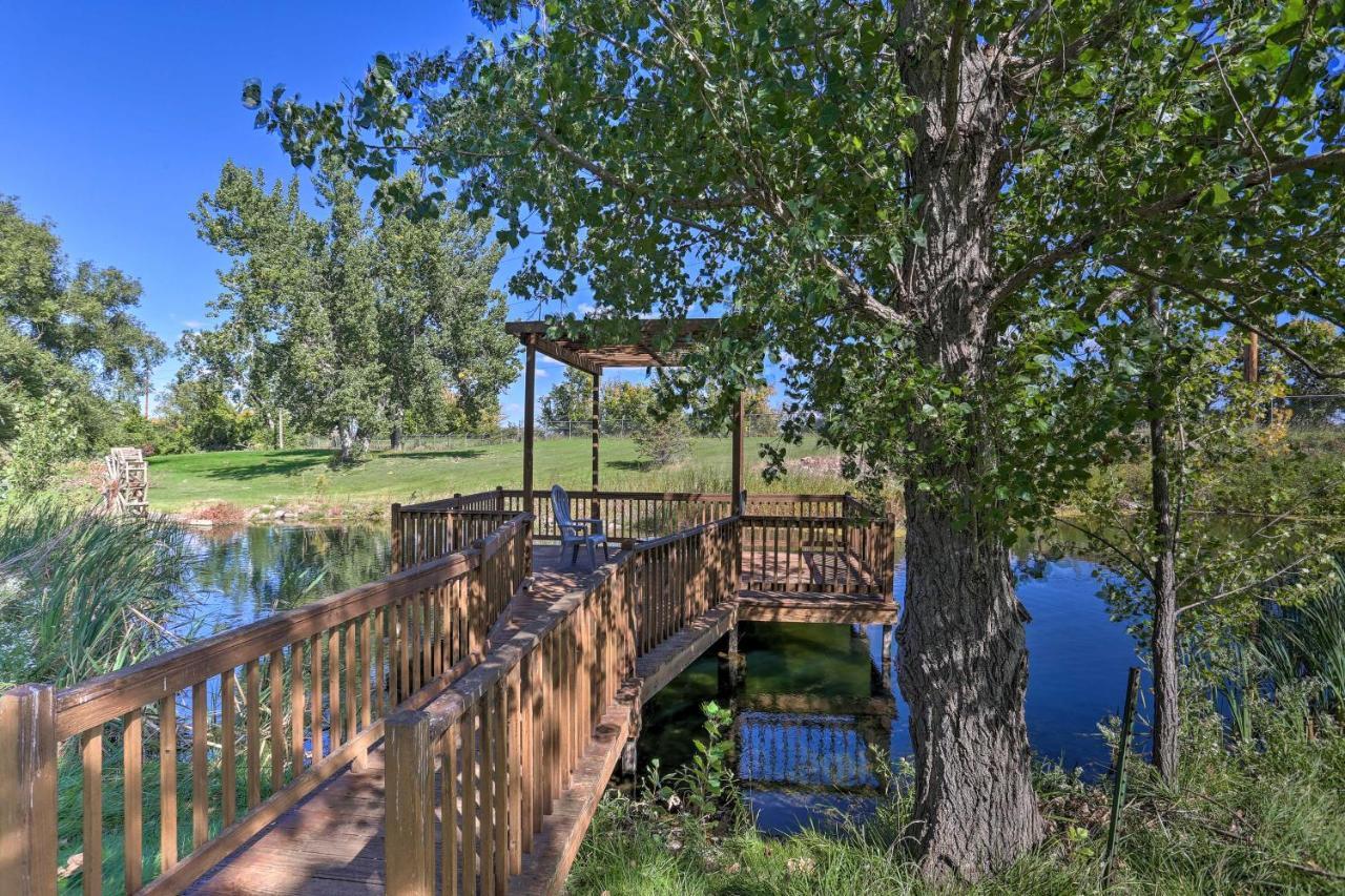 Rustic Spearfish Cabin On 12-Acre Trout Farm 외부 사진